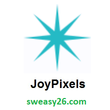 Eight Spoked Asterisk on JoyPixels 2.2