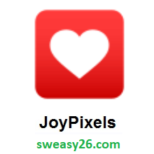 Heart Decoration on JoyPixels 4.0