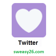 Heart Decoration on Twitter Twemoji 1.0