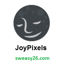 New Moon Face on JoyPixels 2.0