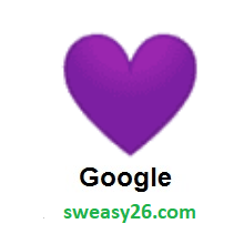 Purple Heart on Google Android 8.0