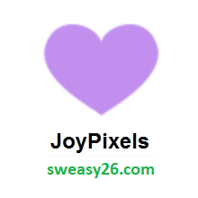 Purple Heart on JoyPixels 2.2
