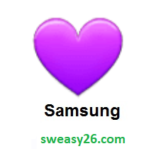 Purple Heart on Samsung TouchWiz 7.0