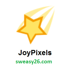 Shooting Star on JoyPixels 3.0
