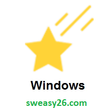 Shooting Star on Microsoft Windows 10
