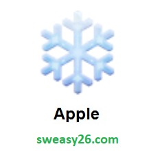 Snowflake on Apple iOS 8.3
