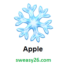 Snowflake on Apple iOS 10.2