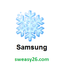 Snowflake on Samsung TouchWiz 7.0