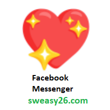 Sparkling Heart on Facebook Messenger 1.0