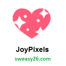 Sparkling Heart on JoyPixels 2.2
