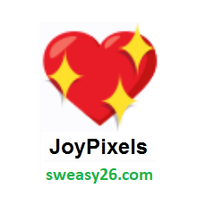 Sparkling Heart on JoyPixels 3.0