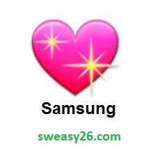 Sparkling Heart on Samsung TouchWiz 7.0