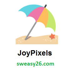 Umbrella On Ground on JoyPixels 2.0
