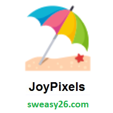 Umbrella On Ground on JoyPixels 3.0