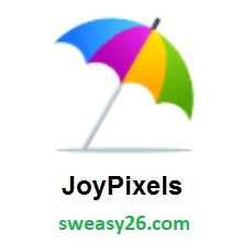 Umbrella On Ground on JoyPixels 4.0